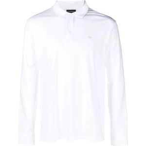Emporio Armani, Heren, Tops, Wit, Maat: S