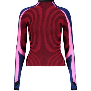 Paolina Russo, Dames, Truien, Veelkleurig, Maat: M Viscose,