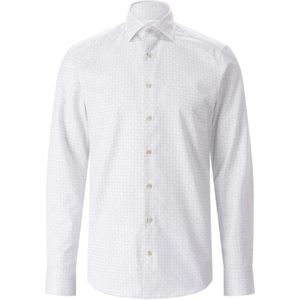 Stenströms, Heren, Overhemden, Wit, Maat: S Katoen,
