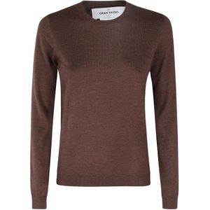 Gran Sasso, Dames, Truien, Bruin, Maat: XS