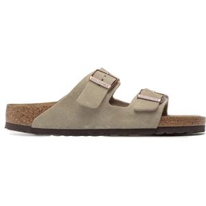 Birkenstock, Heren, Schoenen, Beige, Maat: 40 EU Suède,