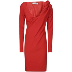 JW Anderson, Dames, Jurken, Rood, Maat: XS Poliester,