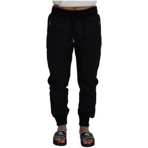 Dolce & Gabbana - Joggingbroeken - Zwart - Nylon