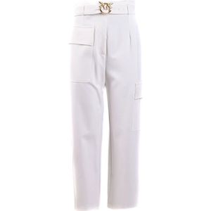 Pinko, Dames, Broeken, Wit, Maat: XS