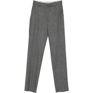 Max Mara, Dames, Broeken, Grijs, Maat: S Jersey,