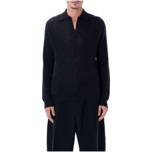 Auralee, Heren, Truien, Blauw, Maat: XL