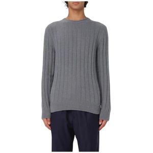 Brioni, Heren, Truien, Grijs, Maat: 2XL Kasjmier,
