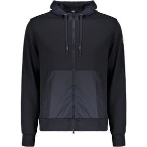Herno, Heren, Sweatshirts & Hoodies, Blauw, Maat: L Polyamide,