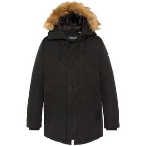 Schott Nyc, Heren, Jassen, Zwart, Maat: M Katoen,