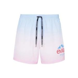 Balmain x Evian - Zwembroek met kleurverloop , Multicolor , Heren , Maat: M