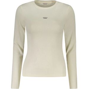 Guess, Dames, Tops, Wit, Maat: 2XL Katoen,
