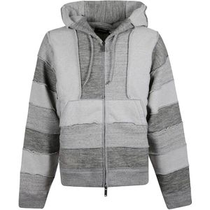 Dsquared2, Heren, Sweatshirts & Hoodies, Grijs, Maat: S Katoen,