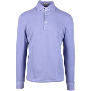 Sonrisa, Heren, Tops, Paars, Maat: M Katoen,