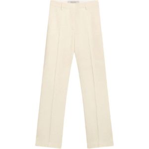 Golden Goose, Dames, Broeken, Wit, Maat: 4XS Katoen,