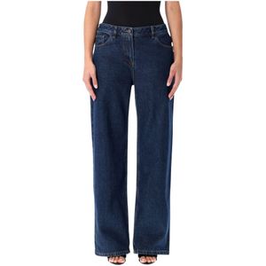 Magda Butrym, Dames, Jeans, Blauw, Maat: S Denim,