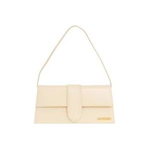 Jacquemus Le Bambino Long Schoudertasse , Beige , Dames , Maat: ONE Size