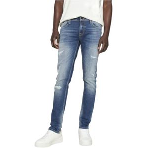 Antony Morato, Heren, Jeans, Blauw, Maat: W38 Denim,