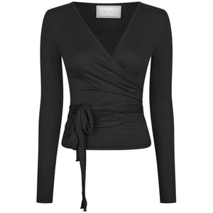 Neo Noir, Dames, Blouses & Shirts, Zwart, Maat: XS