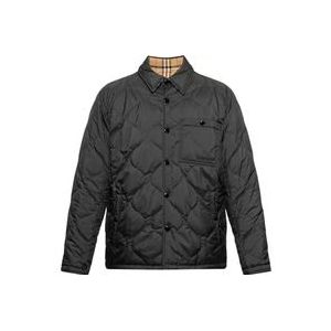 Burberry Francis gewatteerde jas , Black , Heren , Maat: M