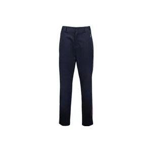 Moncler Stad Rechte Broek , Blue , Heren , Maat: M