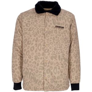 Ripndip, Heren, Jassen, Beige, Maat: S Poliester,