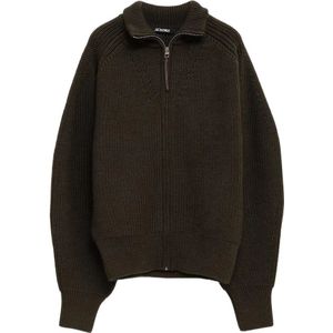 Jacquemus, Heren, Truien, Groen, Maat: L