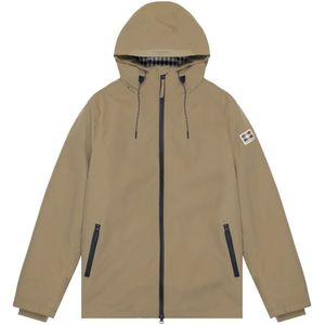 Aquascutum, Heren, Mantels, Beige, Maat: XL Leer,