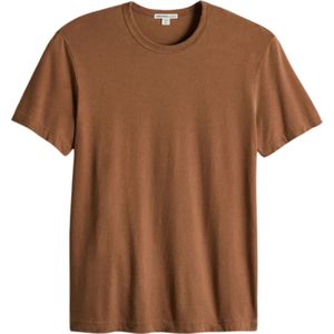 James Perse, Heren, Tops, Oranje, Maat: M Katoen,