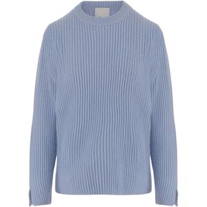 Allude, Dames, Truien, Blauw, Maat: XS Wol,