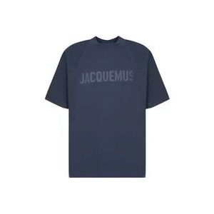 Jacquemus T-Hemden , Blue , Heren , Maat: S