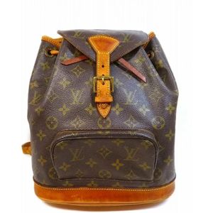 Louis Vuitton Vintage, Dames, Pre-owned, Bruin, Maat: ONE Size Leer,