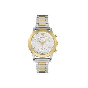 Versace Sport Tech Chronograaf Horloge , Yellow , Dames , Maat: ONE Size