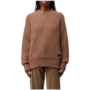 Dsquared2, Dames, Truien, Bruin, Maat: L Mohair,