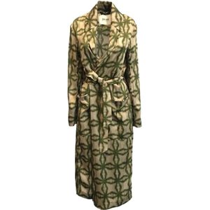 Bazar Deluxe, Dames, Mantels, Groen, Maat: XS Viscose,