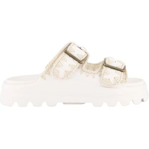 Mou, Dames, Schoenen, Beige, Maat: 39 EU