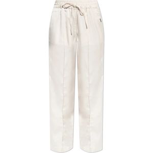 AllSaints, Dames, Broeken, Beige, Maat: S Poliester,