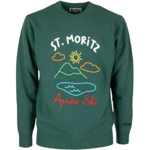 MC2 Saint Barth, Heren, Truien, Groen, Maat: 2XL