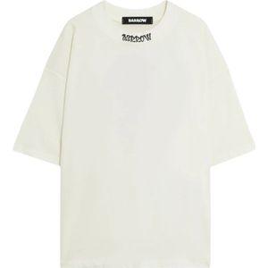 Barrow, unisex, Tops, Wit, Maat: L Jersey,