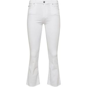 AG Jeans, Dames, Broeken, Wit, Maat: W26 Katoen,