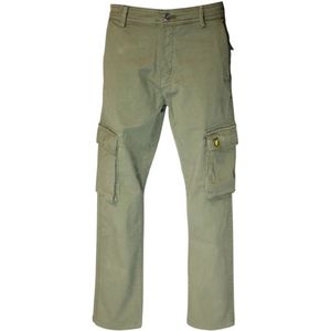 Lyle & Scott, Heren, Broeken, Groen, Maat: W33 Katoen,