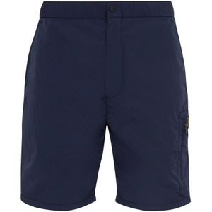 Barbour, Heren, Korte broeken, Blauw, Maat: XL Polyamide,