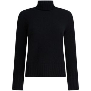 Drumohr, Dames, Truien, Zwart, Maat: S Kasjmier,