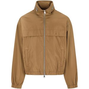 Ami Paris, Heren, Jassen, Bruin, Maat: S