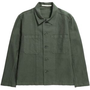 Norse Projects, Heren, Jassen, Groen, Maat: M Katoen,