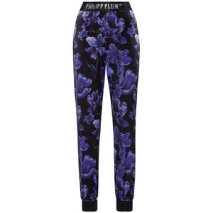 Philipp Plein, Dames, Broeken, Zwart, Maat: S