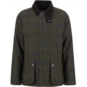 Barbour, Dames, Jassen, Bruin, Maat: M Wol,