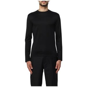 Emporio Armani, Heren, Tops, Blauw, Maat: 3XL