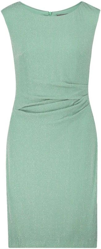 Vera Mont - Cocktailjurk - Glitter - Plooien - Zwart