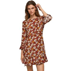 Pepe Jeans, Dames, Jurken, Oranje, Maat: S