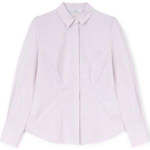 Motivi, Dames, Blouses & Shirts, Roze, Maat: S Katoen,